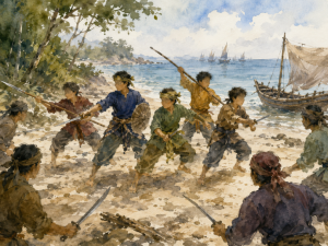 Hang Tuah and his companions